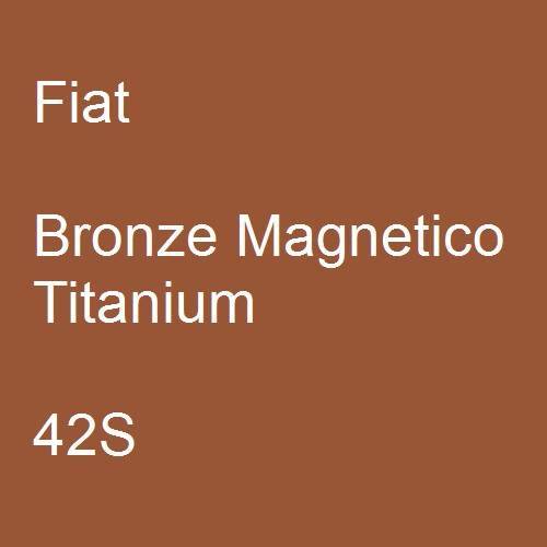 Fiat, Bronze Magnetico Titanium, 42S.